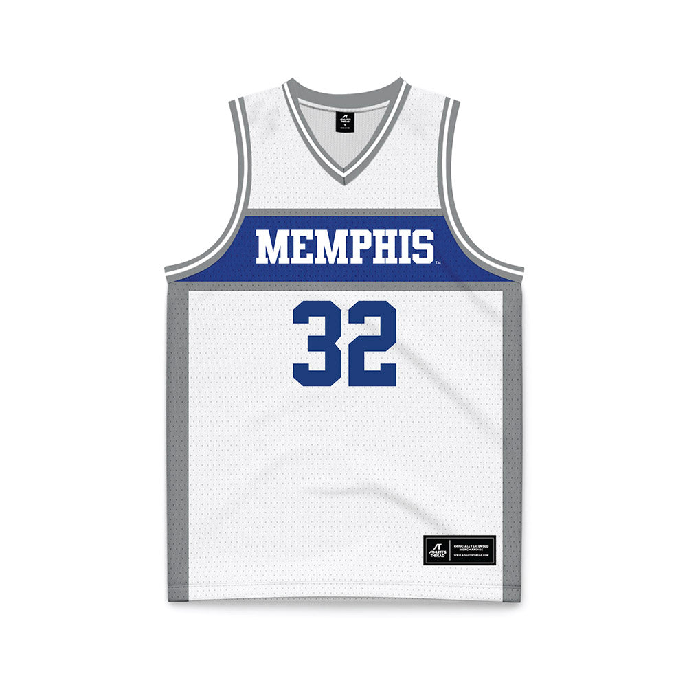 Memphis - NCAA Women's Basketball : Amauri Williams - White Fashion Basketball Jersey-0