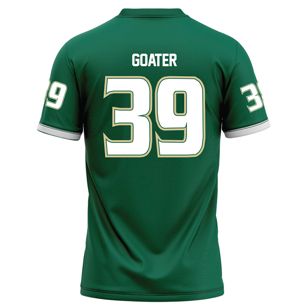 USF - NCAA Football : Luke Goater - Green Football Jersey-1