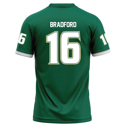 USF - NCAA Football : Jayden Bradford - Green Football Jersey-1
