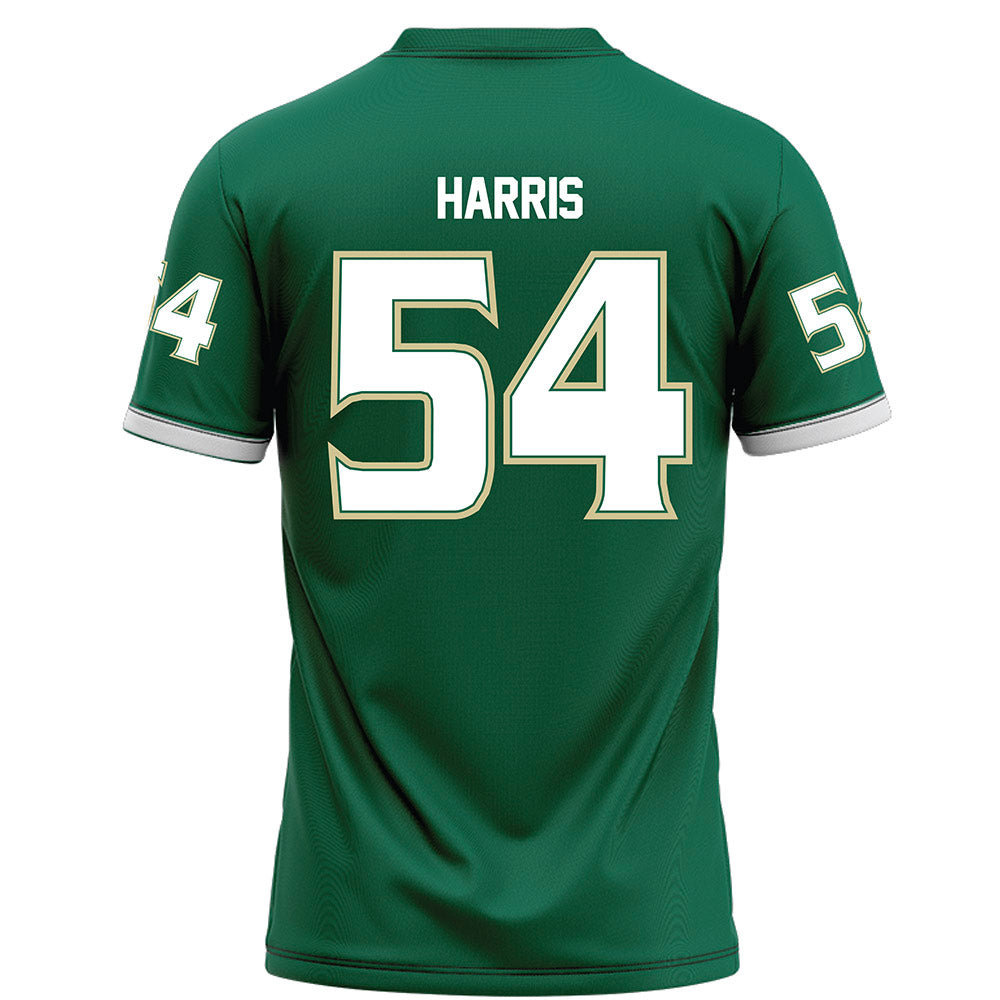 USF - NCAA Football : Caleb Harris - Green Football Jersey-1