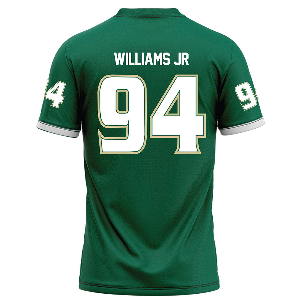 USF - NCAA Football : Brooks Williams Jr - Green Football Jersey-1