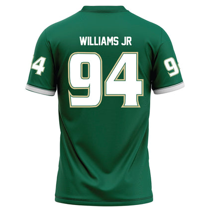 USF - NCAA Football : Brooks Williams Jr - Green Football Jersey-1