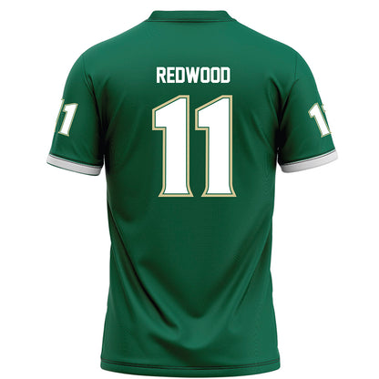 USF - NCAA Football : Asani Redwood - Green Football Jersey-1