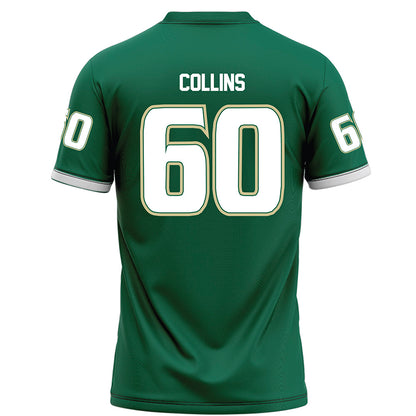 USF - NCAA Football : Khalil Collins - Green Football Jersey-1