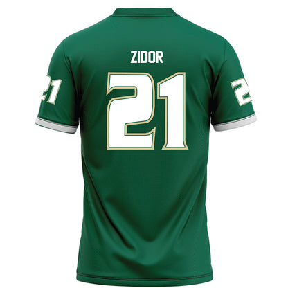 USF - NCAA Football : Victor Zidor - Green Football Jersey-1
