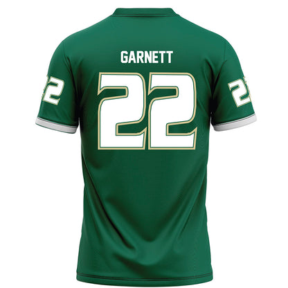USF - NCAA Football : Chase Garnett - Green Football Jersey-1