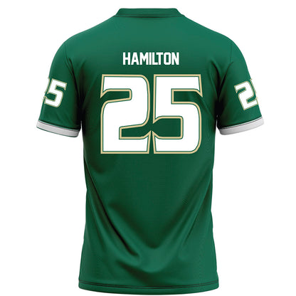 USF - NCAA Football : Zavier Hamilton - Green Football Jersey-1