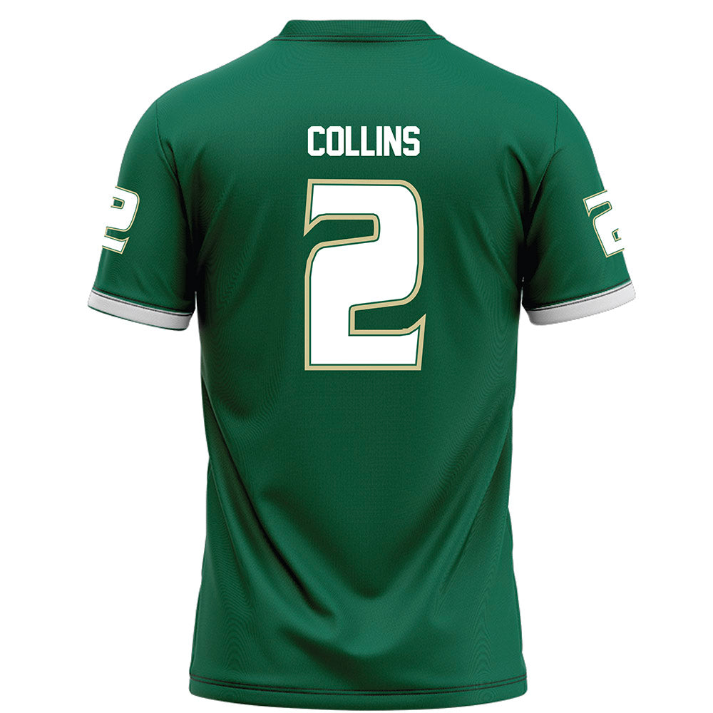 USF - NCAA Football : Jason Collins - Green Football Jersey-1
