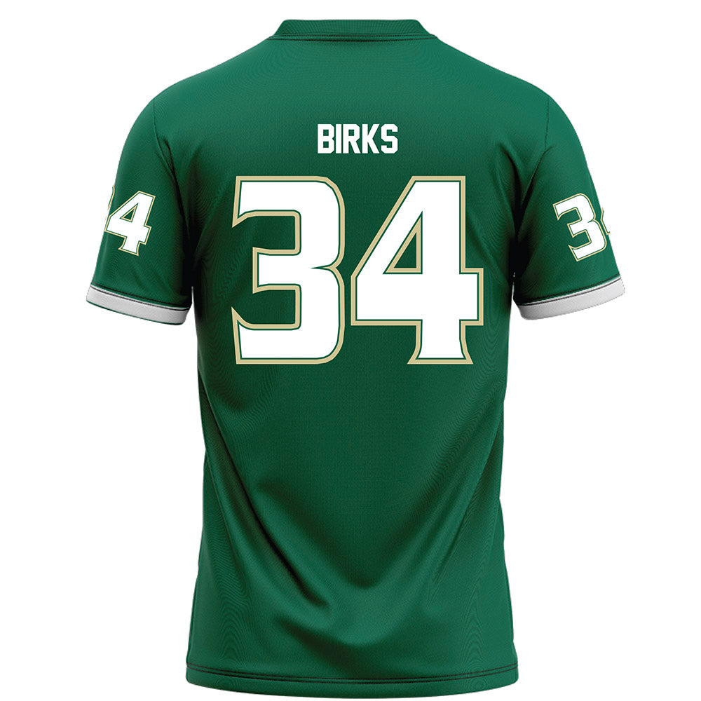 USF - NCAA Football : Keyshaun Birks - Green Football Jersey-1