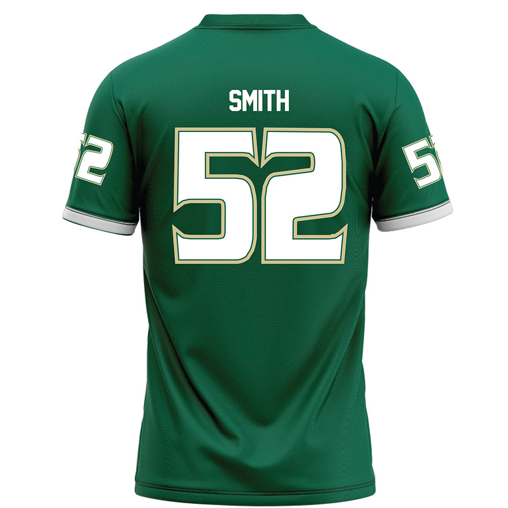 USF - NCAA Football : Christian Smith - Green Football Jersey-1