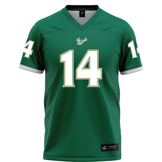 USF - NCAA Football : Arkese Parks - Green Football Jersey-0