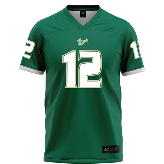 USF - NCAA Football : Jabari Smith - Green Football Jersey-0