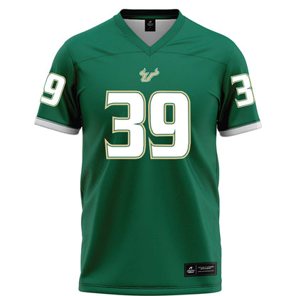 USF - NCAA Football : Luke Goater - Green Football Jersey-0