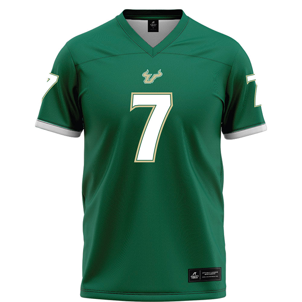 USF - NCAA Football : Nico Gramatica - Green Football Jersey-0