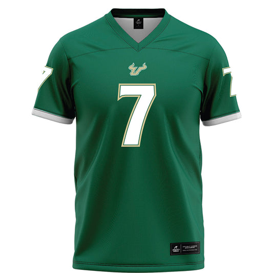 USF - NCAA Football : Nico Gramatica - Green Football Jersey-0