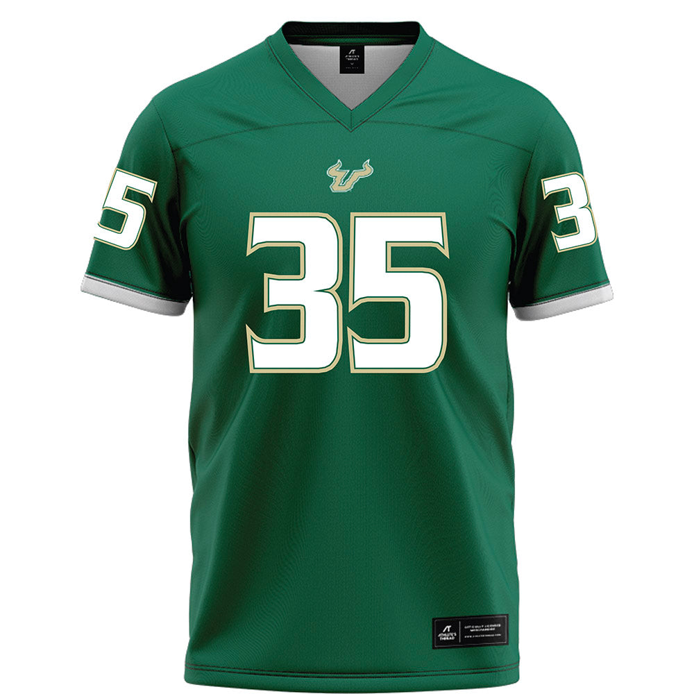 USF - NCAA Football : Herlin Perry Jr - Green Football Jersey-0