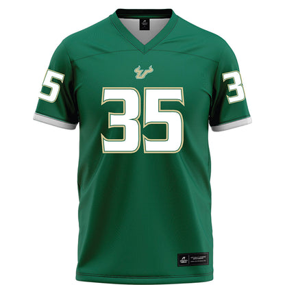 USF - NCAA Football : Herlin Perry Jr - Green Football Jersey-0
