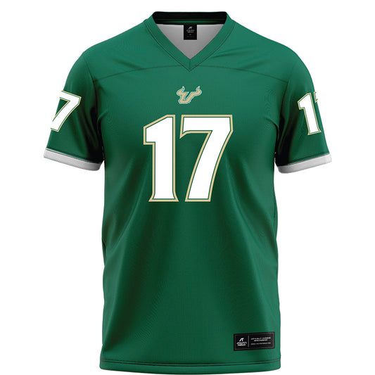 USF - NCAA Football : Masiyah Limehouse - Green Football Jersey-0