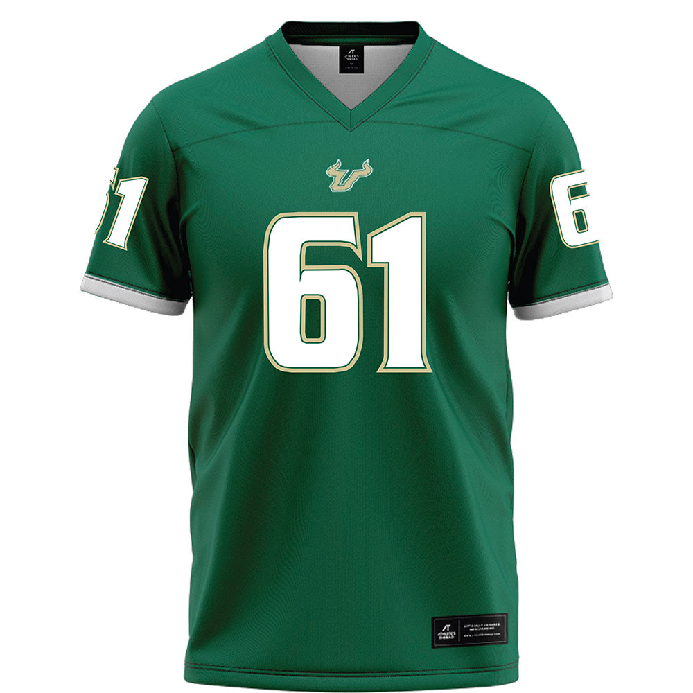 USF - NCAA Football : Julius Tate - Green Football Jersey-0