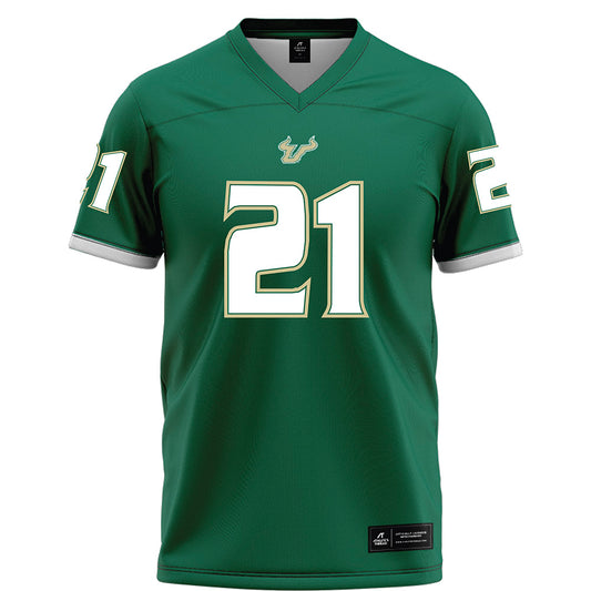 USF - NCAA Football : Victor Zidor - Green Football Jersey-0