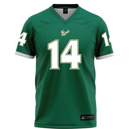 USF - NCAA Football : Eli Jones - Green Football Jersey-0