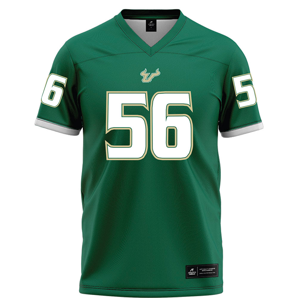 USF - NCAA Football : Terry Simmons - Green Football Jersey-0