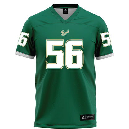 USF - NCAA Football : Terry Simmons - Green Football Jersey-0