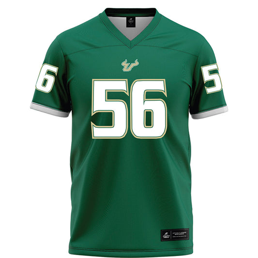 USF - NCAA Football : Terry Simmons - Green Football Jersey-0