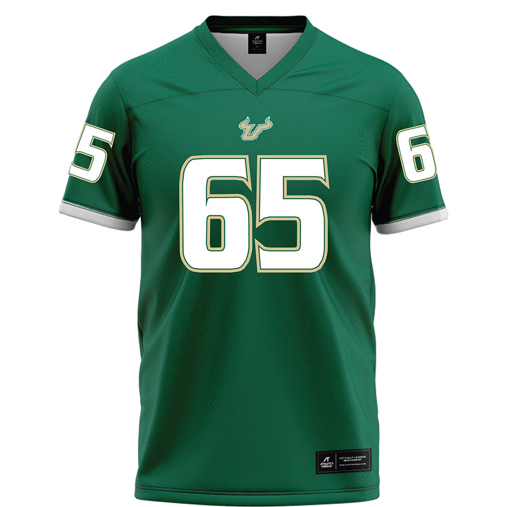 USF - NCAA Football : Jaylin Acevedo - Green Football Jersey-0