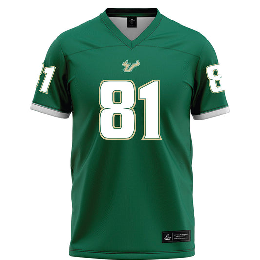 USF - NCAA Football : Tayte Crable - Green Football Jersey-0