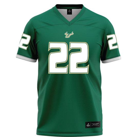 USF - NCAA Football : Chase Garnett - Green Football Jersey-0