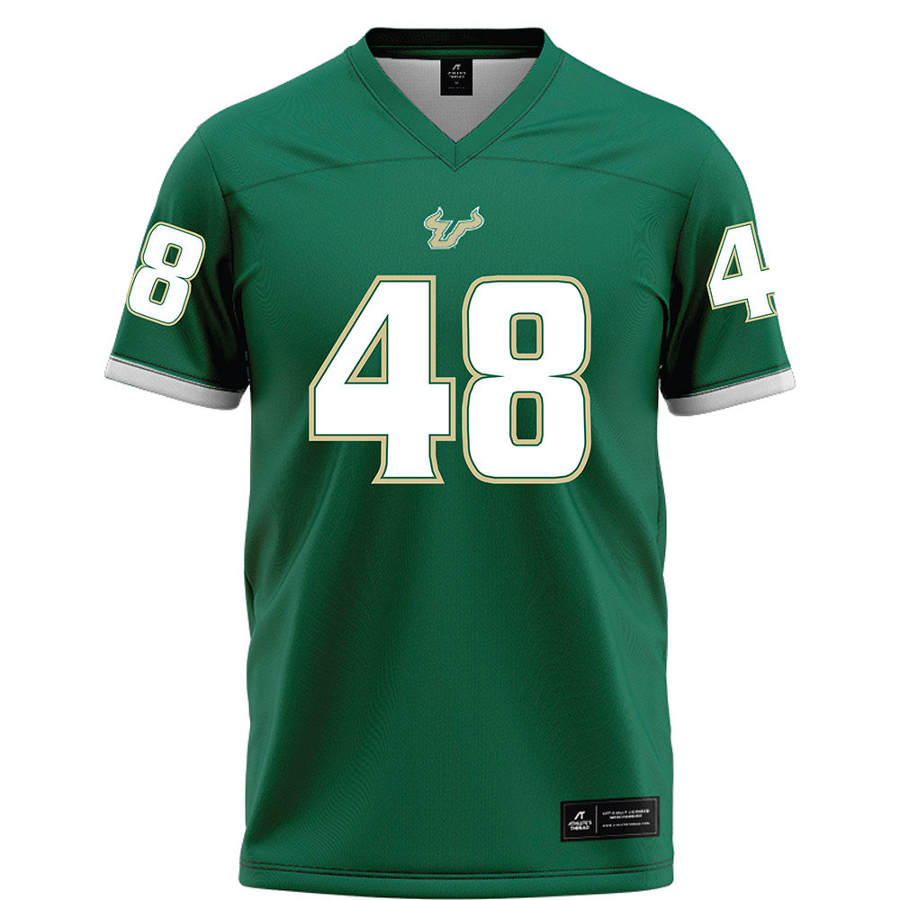 USF - NCAA Football : Turner McLaughlin - Green Football Jersey-0