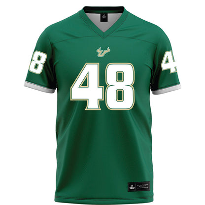 USF - NCAA Football : Turner McLaughlin - Green Football Jersey-0