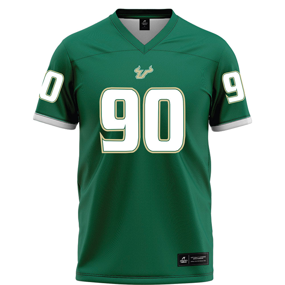 USF - NCAA Football : Terrell Jones - Green Football Jersey-0