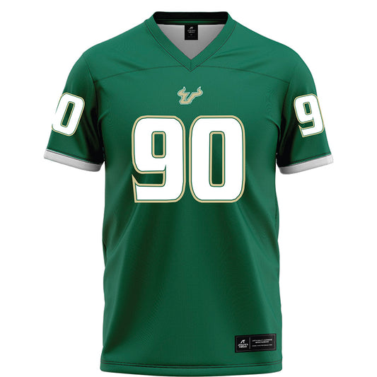 USF - NCAA Football : Terrell Jones - Green Football Jersey-0