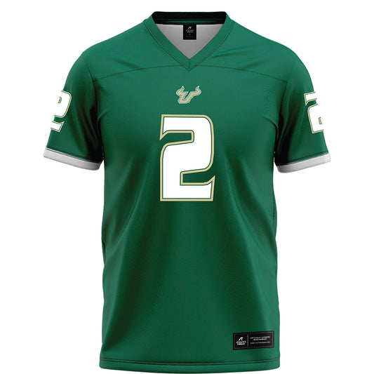 USF - NCAA Football : Tavin Ward - Green Football Jersey-0