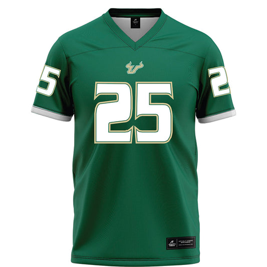 USF - NCAA Football : Nykahi Davenport - Green Football Jersey-0