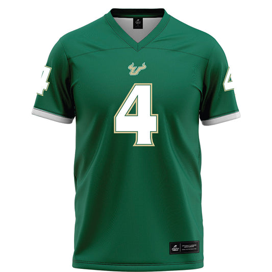 USF - NCAA Football : Arhmad Branch - Green Football Jersey-0