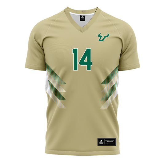 USF - NCAA Men's Soccer : Fabian Hilpert - Soccer Jersey-0