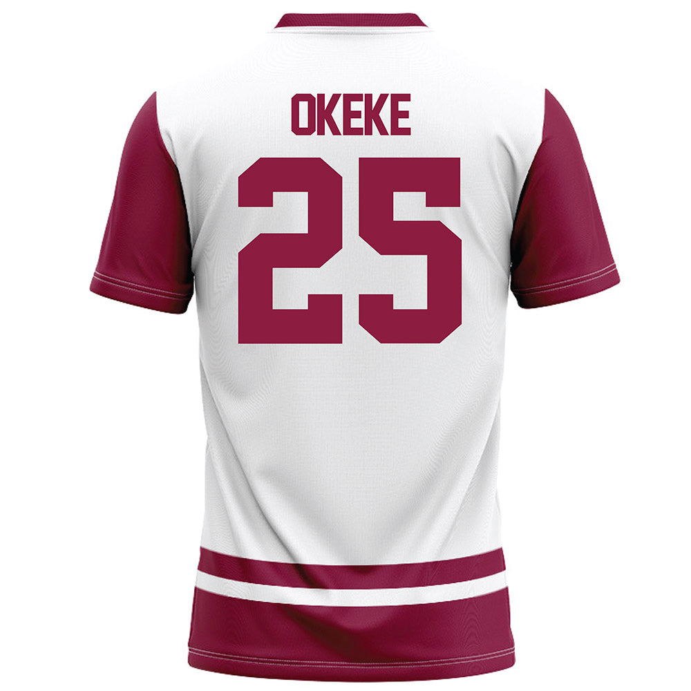 NMSU - NCAA Football : Obinna Okeke - White Football Jersey-1