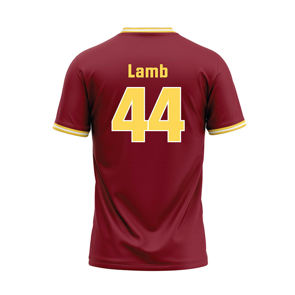 NSU - NCAA Baseball : Casey Lamb - Maroon Jersey-1