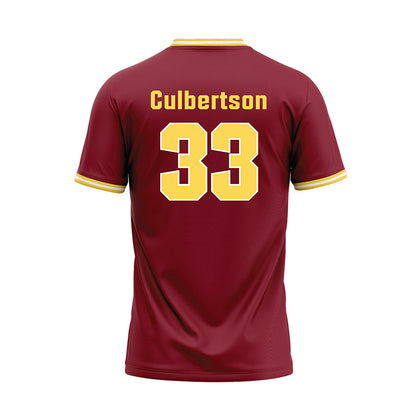  - NCAA Baseball : Kolby Culbertson - Maroon Baseball Jersey-1