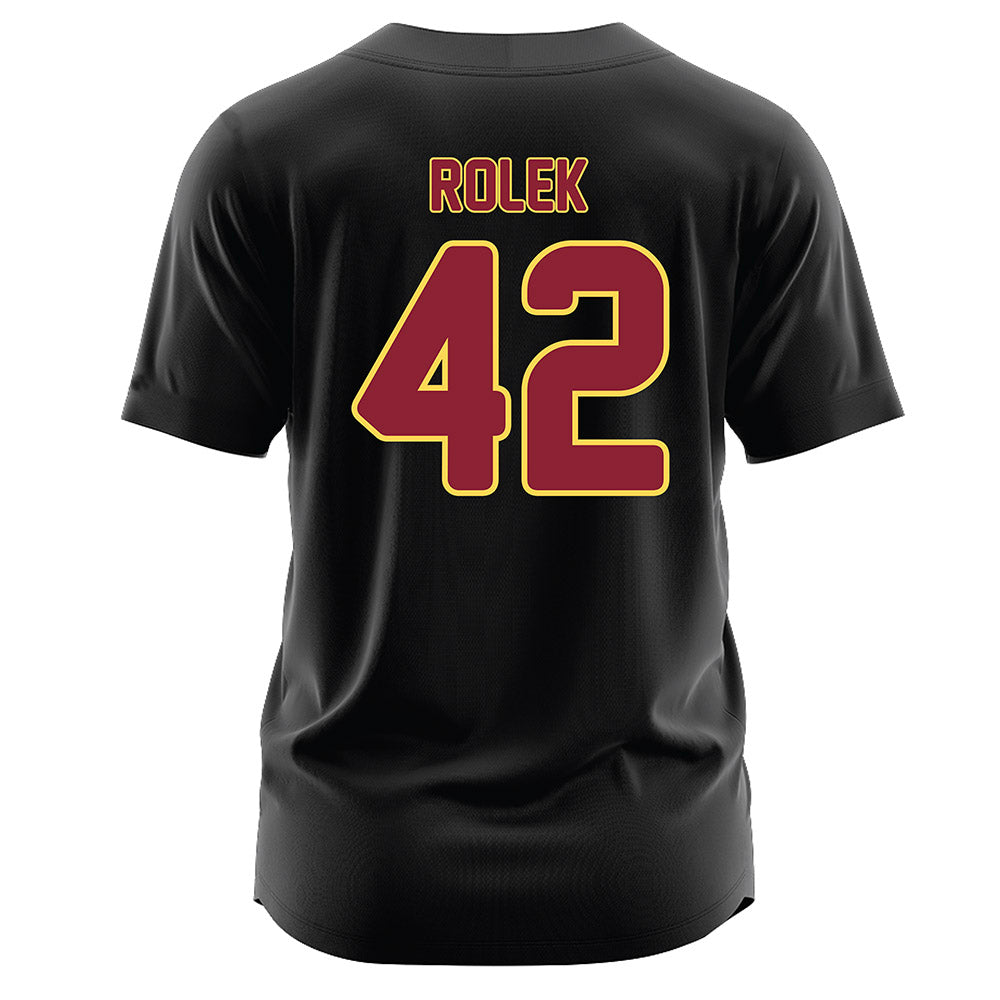 NSU - NCAA Softball : Grace Rolek - Black Jersey-1