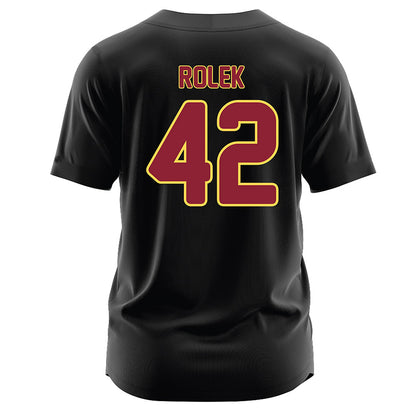NSU - NCAA Softball : Grace Rolek - Black Jersey-1