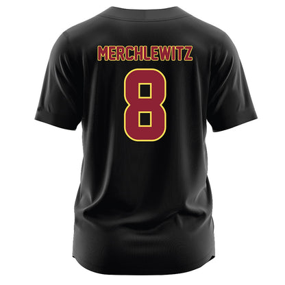 NSU - NCAA Softball : Morgan Merchlewitz - Black Jersey-1