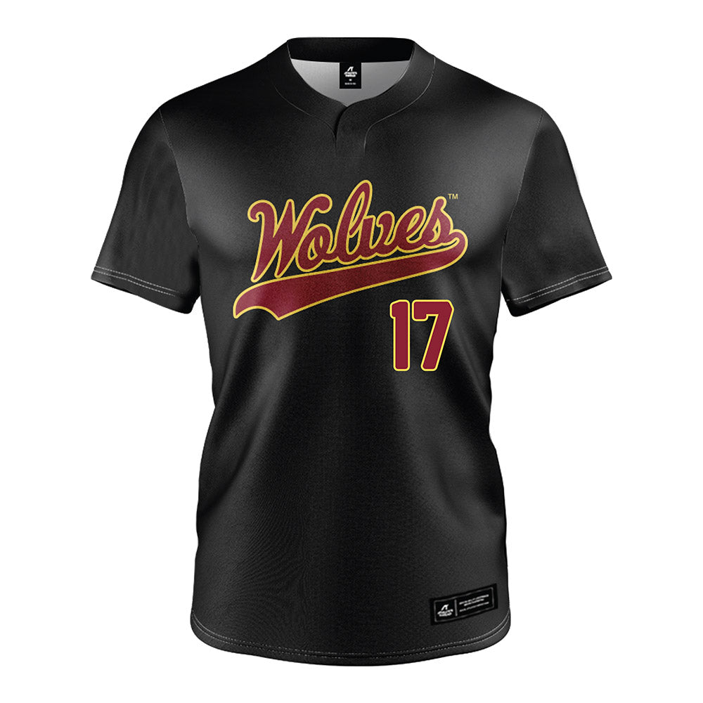 NSU - NCAA Softball : Kinsley Stover - Black Jersey-0