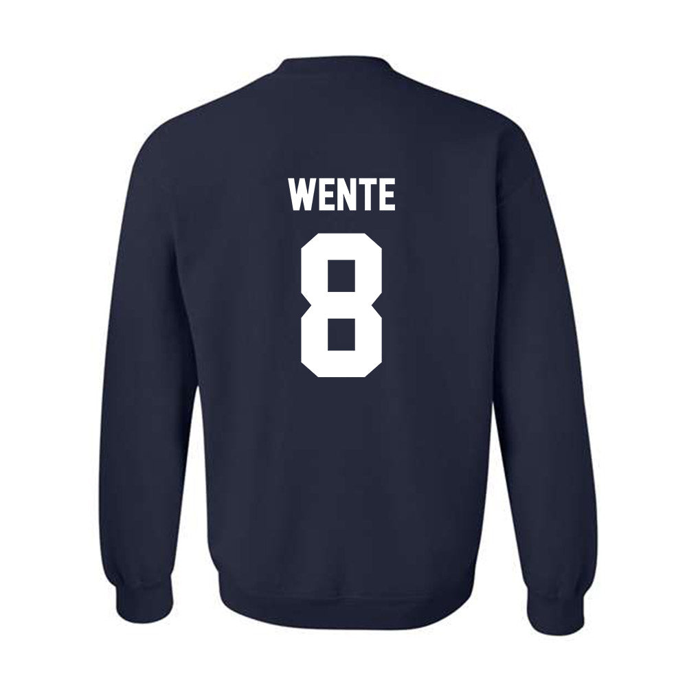 AU - NCAA Women's Volleyball : Maya Wente - Classic Fashion Shersey Crewneck Sweatshirt-1