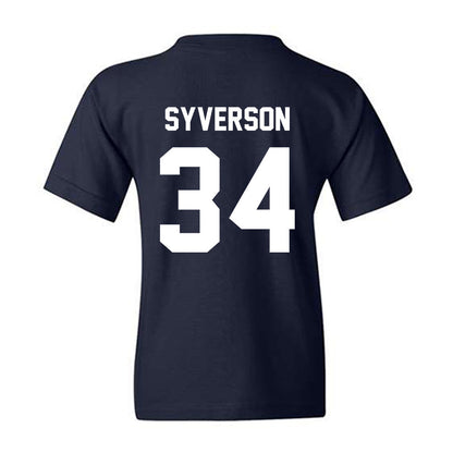 AU - NCAA Baseball : Kason Syverson - Classic Fashion Shersey Youth T-Shirt-1