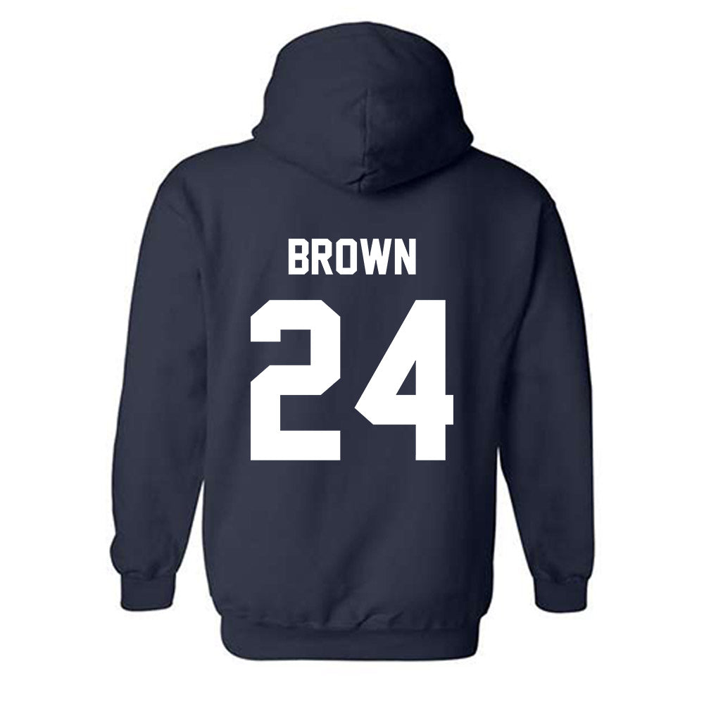 AU - NCAA Men's Basketball : Hayden Brown - Classic Fashion Shersey Hooded Sweatshirt-1