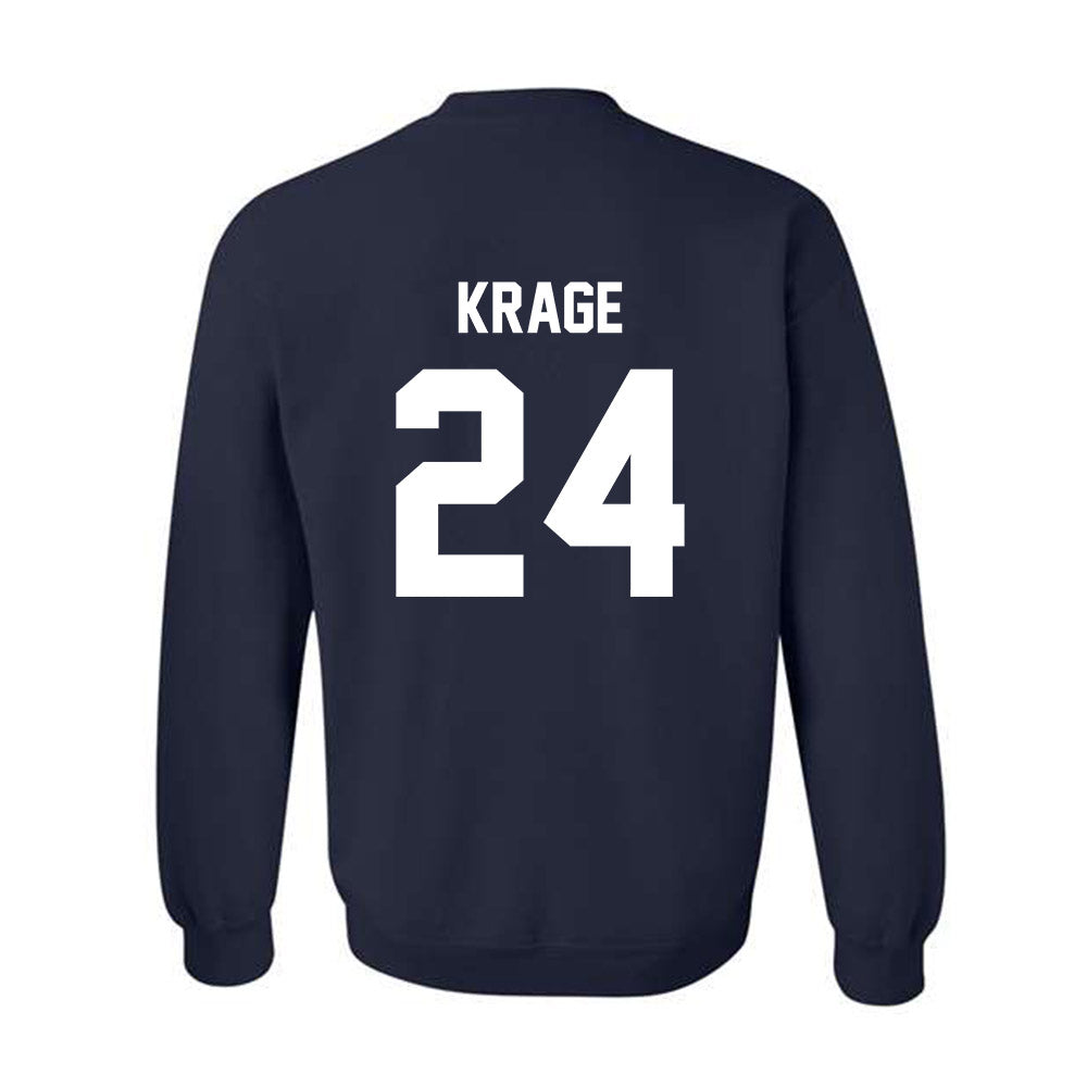 AU - NCAA Softball : Helene Krage - Classic Fashion Shersey Crewneck Sweatshirt-1